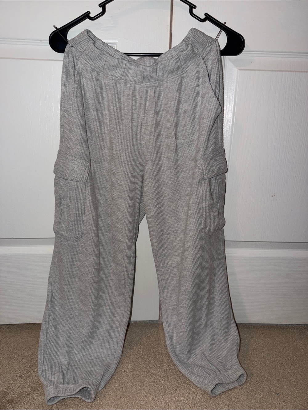 Aerie XS Light Gray Women's Cargo Lounge Pants